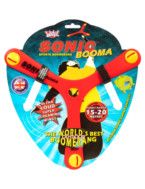 Wicked Sonic Boom Sports Boomerang - Red